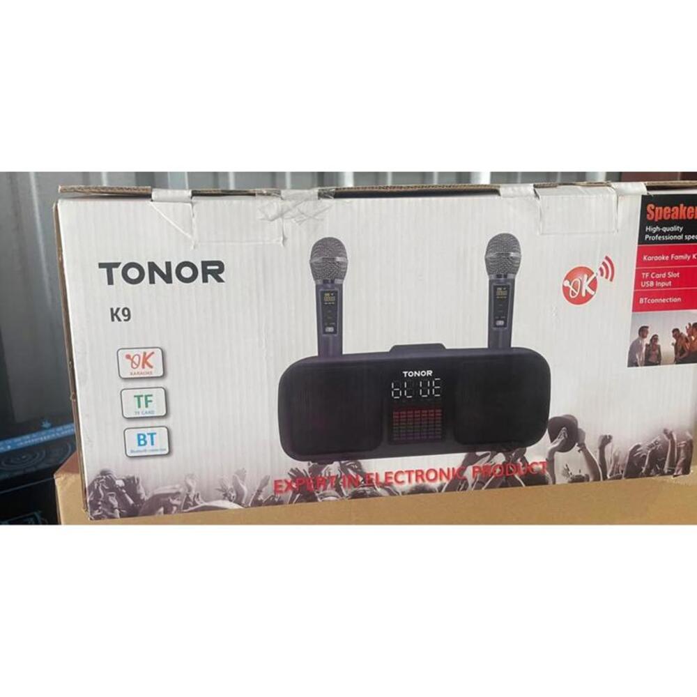 Karaoke Machine for Adults Kids with 2 UHF Wireless Microphones